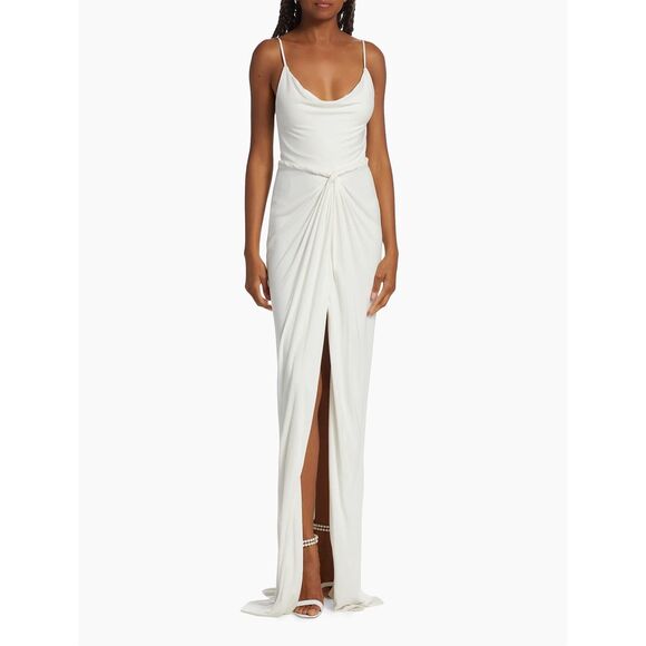 Jason Wu Collection Knotted Jersey Column Gown Size US0 $2995 - Picture 1 of 12